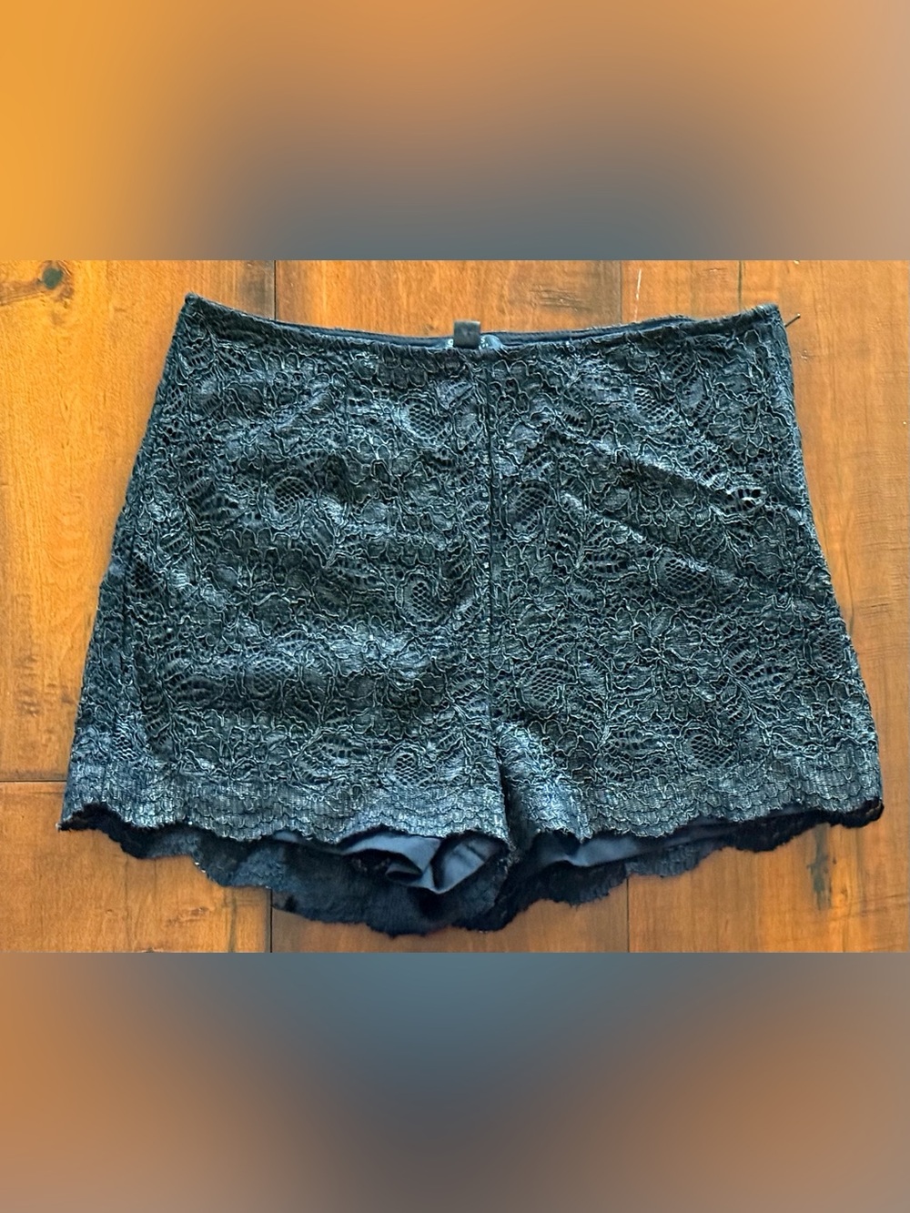 Guess Black Lace Women's Shorts